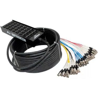 Snake Rapcohorizon 100rc32 24x8 De 30m Con Conectores Rean